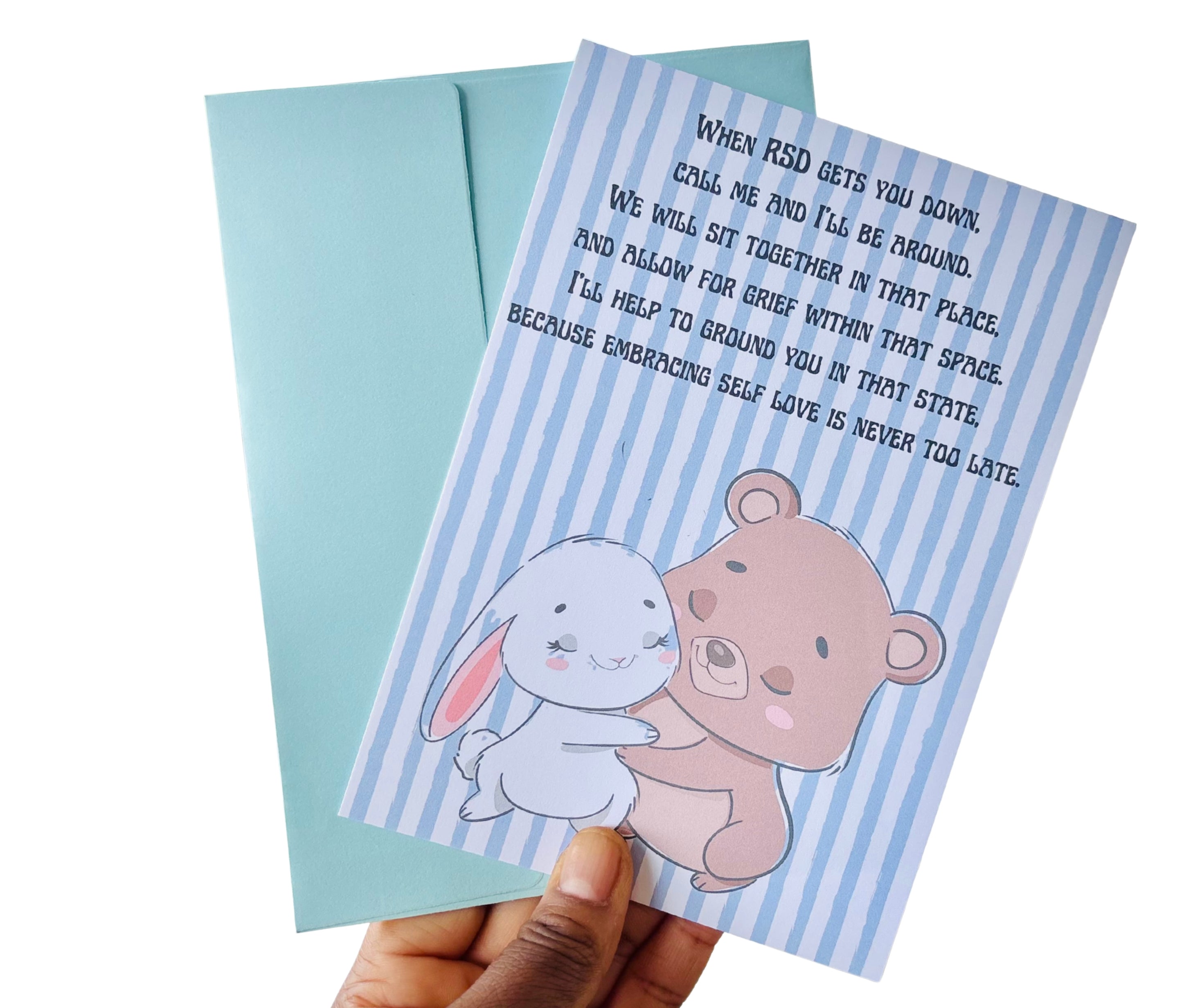 RSD Reassurance•One Sided Greeting Card•5x7
