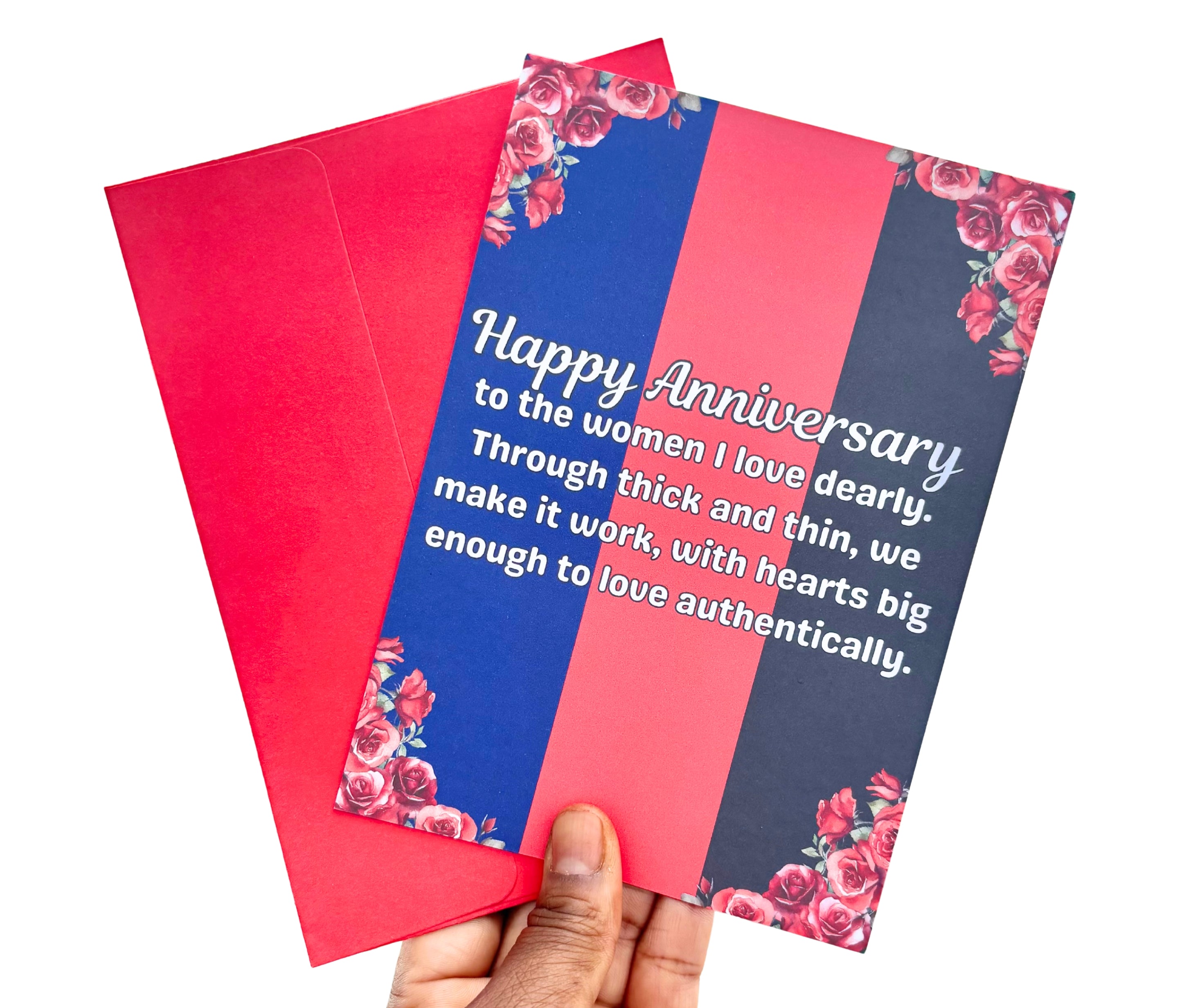 Polyamorous Anniversary•One Sided Greeting Card•5x7