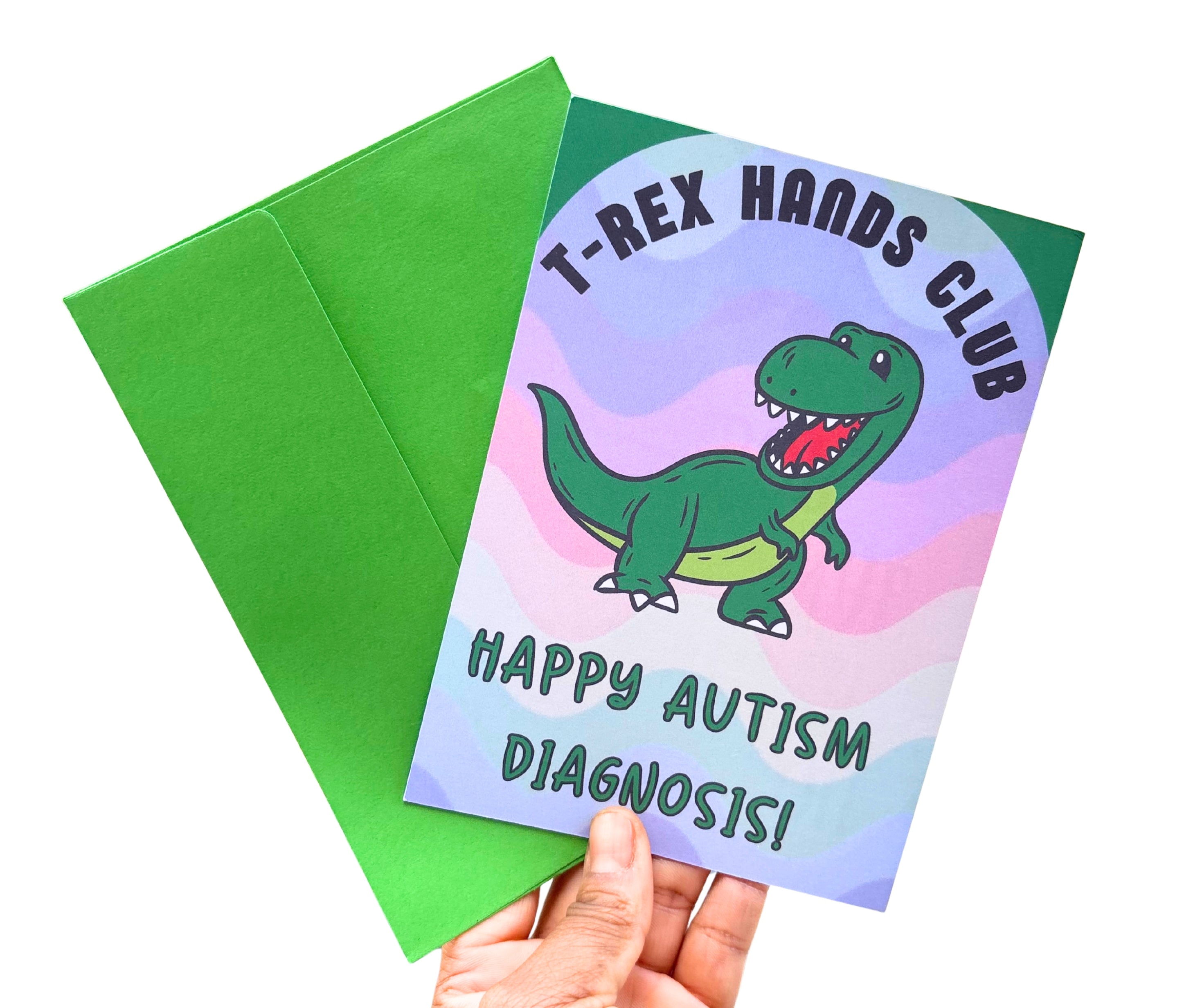 Happy Autism Diagnosis•5x7 One Sided Greeting Card